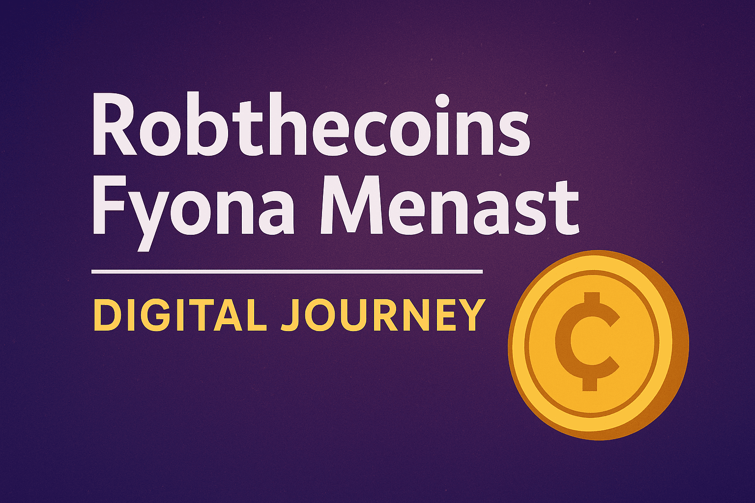 Robthecoins Fyona Menast